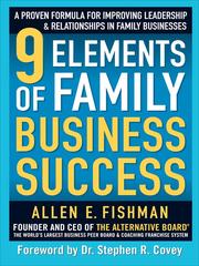 Cover of: 9 Elements of Family Business Success | Allen E. Fishman