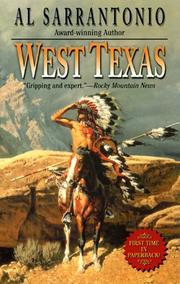Cover of: West Texas by Al Sarrantonio