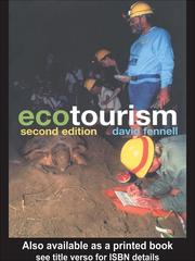 Cover of: Ecotourism