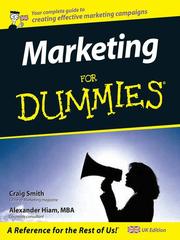 Cover of: Marketing for Dummies by C. Smith