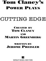 Cover of: Cutting Edge by Tom Clancy