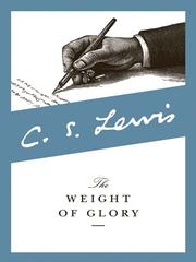 Cover of: Weight of Glory by C.S. Lewis