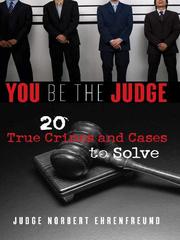 Cover of: You be the judge
