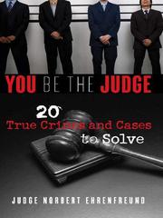 Cover of: You Be the Judge