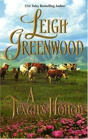 Cover of: A Texan's Honor by Leigh Greenwood