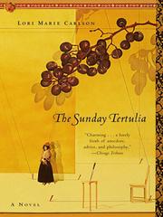 Cover of: The Sunday Tertulia by Lori Marie Carlson, Lori Marie Carlson