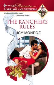 Cover of: The Rancher's Rules