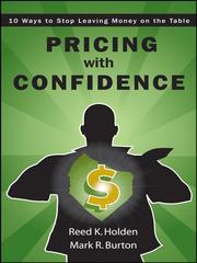 Cover of: Pricing with Confidence | Reed K. Holden
