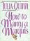 Cover of: How to Marry a Marquis