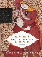 Cover of: Rumi: The Book of Love by Coleman Barks