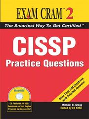 Cover of: CISSP Practice Questions Exam Cram 2 by Michael Gregg