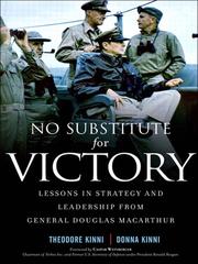 Cover of: No Substitute for Victory | Theodore B. Kinni