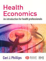 Cover of: Health Economics by Ceri Phillips