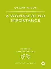 Cover of: A Woman of No Importance by Oscar Wilde