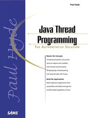 Cover of: Java Thread Programming by Paul Hyde