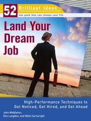 Cover of: Land Your Dream Job by John Middleton
