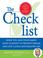 Cover of: The Checklist