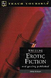 Cover of: Writing erotic fiction, and getting published
