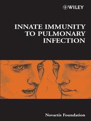 Innate immunity to pulmonary infection by Symposium on Innate Immunity to Pulmonary Infection (2005 University of Cape Town, Medical School)