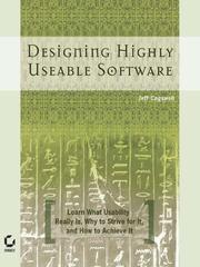 Cover of: Designing Highly Useable Software