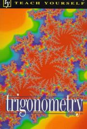 Cover of: Trigonometry (Teach Yourself)