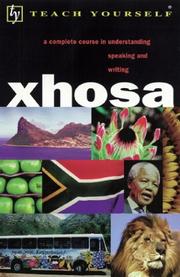 Teach Yourself Xhosa by Beverly Kirsch