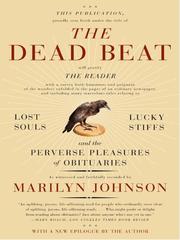 Cover of: The Dead Beat by Marilyn Johnson