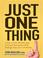 Cover of: Just One Thing