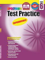 Cover of: Spectrum Test Practice, Grade 6