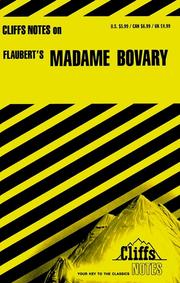 Cover of: CliffsNotes on Flaubert's Madame Bovary by James Lamar Roberts