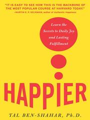 Cover of: Happier by Tal Ben-Shahar