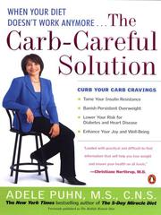 Cover of: The Carb-Careful Solution