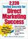 Cover of: 2,239 Tested Secrets For Direct Marketing Success 