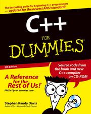 Cover of: C++ For Dummies by Stephen Randy Davis, Stephen Randy Davis