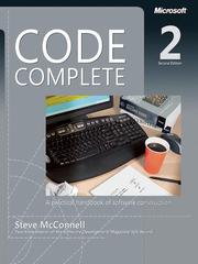 Cover of: Code Complete, Second Edition by Steve McConnell