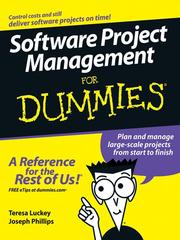 Cover of: Software Project Management For Dummies by Joseph Phillips