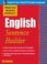 Cover of: Practice Makes Perfect English Sentence Builder