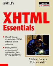 XHTML essentials by Michael Sauers