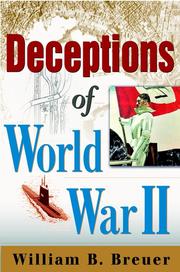 Cover of: Deceptions of World War II