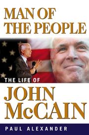 Cover of: Man of the People by Paul Alexander