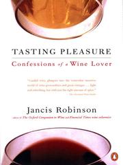 Cover of: Tasting Pleasure by Jancis Robinson