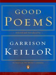 Cover of: Good Poems by Garrison Keillor, Garrison Keillor