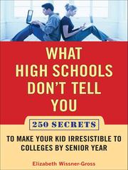 Cover of: What High Schools Don't Tell You by Elizabeth Wissner-Gross, Elizabeth Wissner-Gross