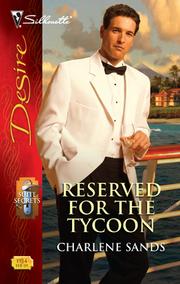 Cover of: Reserved for the Tycoon | Charlene Sands