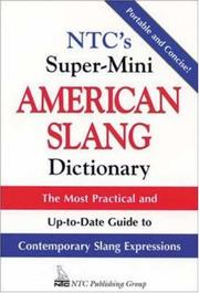 Cover of: NTC's super-mini American slang dictionary