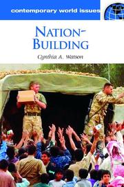 Cover of: Nation-Building by Cynthia Ann Watson, Cynthia Ann Watson