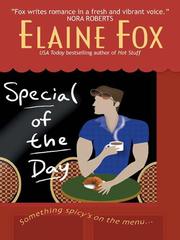 Cover of: Special of the Day by Elaine Fox