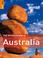 Cover of: The Rough Guide to Australia