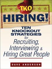 Cover of: TKO Hiring! by Dave Anderson