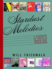 Cover of: Stardust Melodies by Will Friedwald